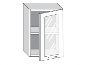 1.50.3 Шкаф настенный (h=720) на 500мм с 1-ой стекл. дверцей в Аргаяше - argayash.magazinmebel.ru | фото