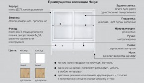 Гостиная модульная Хельга белая в Аргаяше - argayash.magazinmebel.ru | фото - изображение 6