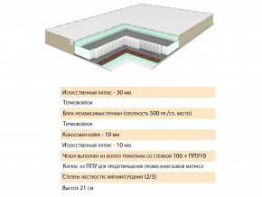 Матрас Тиссая 120х200 в Аргаяше - argayash.magazinmebel.ru | фото - изображение 2