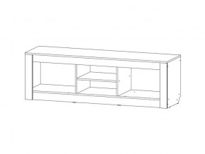 ТВ-тумба Ривьера анкор светлый в Аргаяше - argayash.magazinmebel.ru | фото - изображение 2